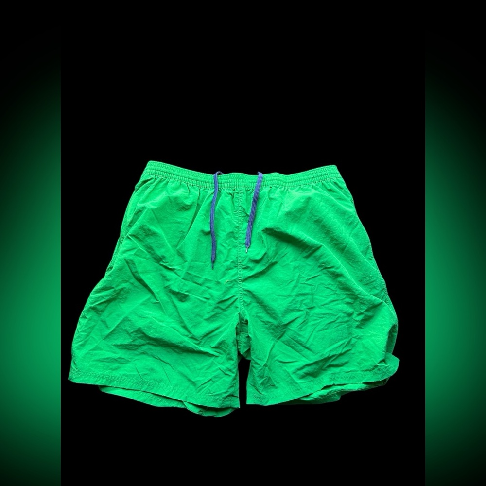 ✨Sand Sun Green cotton drawstring swim shorts✨